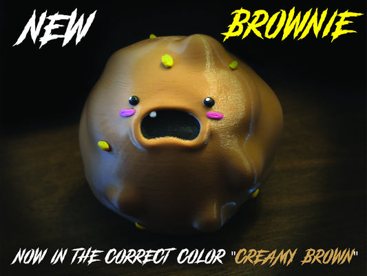 3D Printed Brownie Figure - The Binding of Isaac - New! Now With Correct Color!