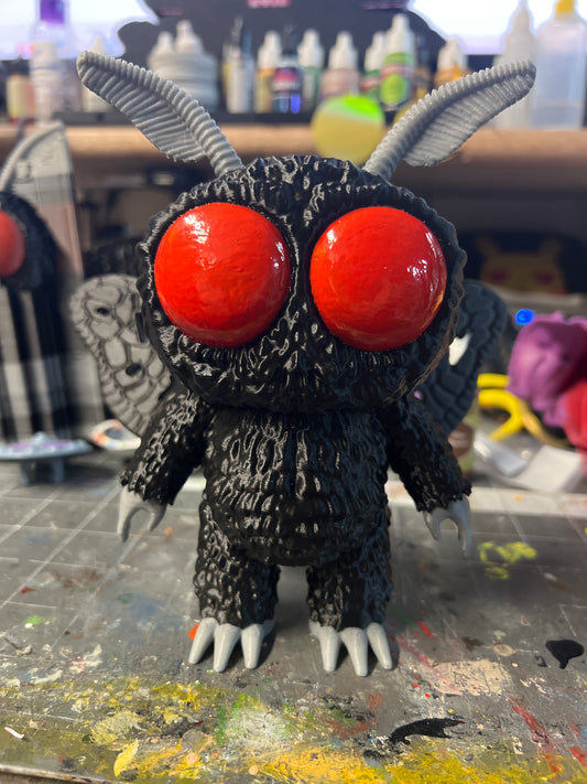 Chibi Mothman 3D Printed Figurine